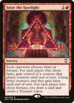 Seize the Spotlight x1 Streets of New Capenna Commander MTG Magic the Gathering - Image 1
