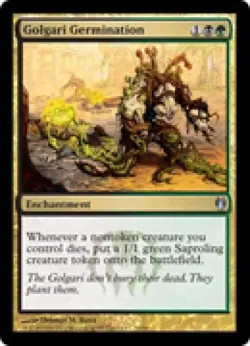 Golgari Germination - Light Play MTG Duel Decks: Izzet vs Golgari - Image 1