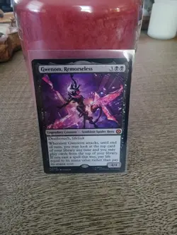 MTG, Gwenom, Remorseless (#056), Marvel's Spider-Man, NM Mythic - Image 1