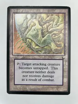 Maze of Ith - The Dark MTG - Moderately Played - Reserved List Land - Image 1