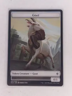 Goat Token - Throne of Eldraine (ELD) MTG Magic the Gathering - NM+ - Image 1