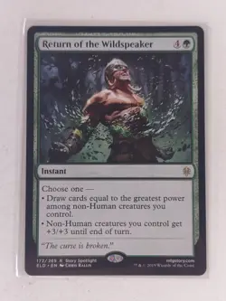 Return of the Wildspeaker - Throne of Eldraine ELD MTG Magic the Gathering - NM+ - Image 1