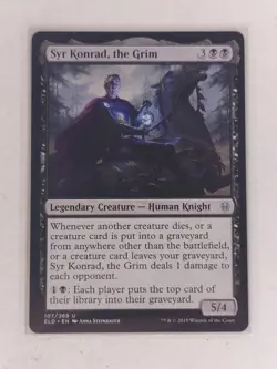 Syr Konrad, the Grim - Throne of Eldraine (ELD) MTG Magic the Gathering - NM+ - Image 1