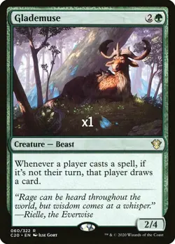 MTG Commander 2020 C20 Glademuse MINT - Image 1