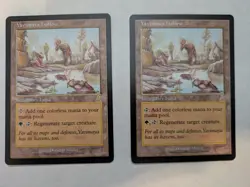 TWO MtG Urza's Destiny NM Yavimaya Hollow Magic Vintage NEAR MINT - Image 1