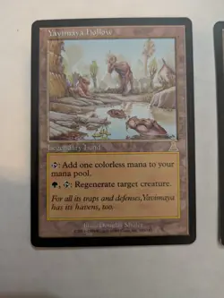 TWO MtG Urza's Destiny NM Yavimaya Hollow Magic Vintage NEAR MINT - Image 4