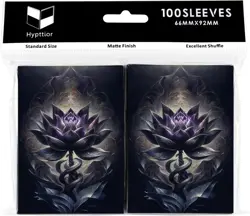 Hypttior MTG Card Sleeves - Black Lotus - 100ct Matte Art Card Sleeves, Perfe... - Image 5