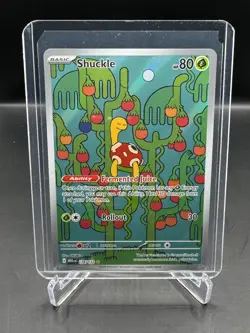 POKEMON MEGA EVOLUTION! SHUCKLE! ILLUSTRATION RARE! FULL ART! 136/132 - Image 1