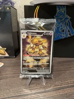 Pokemon TCG Alakazam 009 Mega Evolutions ETB Promo Sealed NM - Image 1