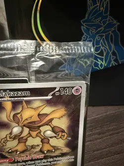 Pokemon TCG Alakazam 009 Mega Evolutions ETB Promo Sealed NM - Image 3