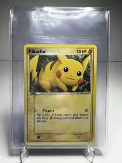 Pikachu 74/112 EX FireRed & LeafGreen LP Pokemon TCG - Image 1