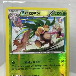 2015 Pokemon EXEGGUTOR XY Roaring Skies REVERSE HOLO 2/108 - Image 5