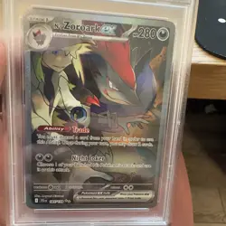 PSA 10 N's Zoroark Pokemon Journey Together 185 English - Image 3