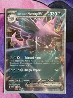 Team Rocket's Nidoking ex Holo Promo #217 - Pokemon TCG - Image 1