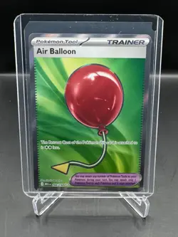 POKEMON MEGA EVOLUTION! AIR BALLOON! ULTRA RARE! FULL ART! 166/132 - Image 1