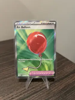 Air Balloon Ultra Rare Holo Trainer #166/132 Pokemon Mega Evolution English NM - Image 1