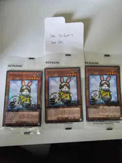 Yu-Gi-Oh! TCG Rescue Rabbit E-Football Limited Edition EFC1-EN001 - Image 1