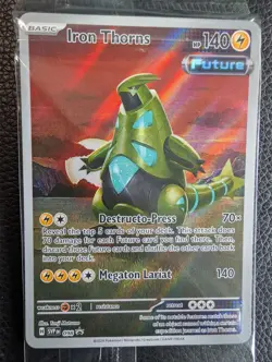 Iron Thorns - SVP098 Black Star Promo Card (Pokemon) Illustration Rare SEALED - Image 1