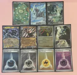 Pokemon Black Bolt Lot Of 11 Cards With Serperior ex 164/086 New Holo Energy - Image 1
