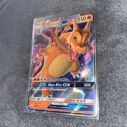 Charizard GX SM211 Sun & Moon Holo Black Star Promo Pokemon Card, NM - Image 1