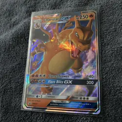Charizard GX SM211 Sun & Moon Holo Black Star Promo Pokemon Card, NM - Image 4