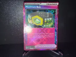 Maximum Belt 117 2025 Pokemon Prismatic Evolutions ACE SPEC Rare Card NM+ - Image 1