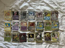 Pokemon Vintage And Modern 21 Card Lot! - Image 1