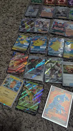 HUGE Pokemon Ultra Rare Pokemon Lot! 50+ Ex, V, Gx , Holo, Etc ! NM! 500+ Cards - Image 2