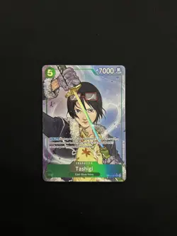 One Piece Tashigi Card Alt OP12-031 Green Rare Zoro Deck TCG English East Blue - Image 3