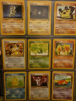 48× Pokemon Cards - Team Rocket Near Complete Common/Uncommon Set + 2 Rares - Image 4