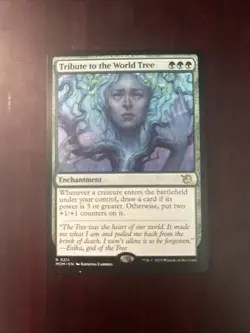 Tribute to the World Tree March of the Machine Regular Card MTG - Image 1
