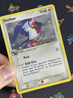 Pokemon Cards Swellow 41/106 Reverse Holo Stamped ex Emerald - (NM) - Image 2