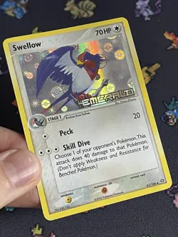 Pokemon Cards Swellow 41/106 Reverse Holo Stamped ex Emerald - (NM) - Image 5