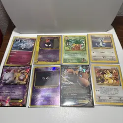 LOT Of 8 Pokemon VINTAGE/MIX Cards NM/LP (read description) - Image 1