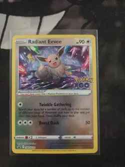 Radiant Eevee SWSH230 Holo Promo Card Mint Condition!!! - Image 1