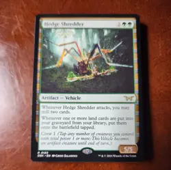Magic MTG Hedge Shredder DSK 0183 Regular Rare - NM condition - Image 1