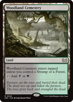 MTG Duskmourn: House of Horror Commander - Woodland Cemetery - Image 1