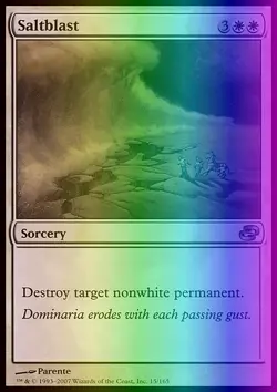 Magic the Gathering MTG Saltblast (15) Planar Chaos LP FOIL - Image 1