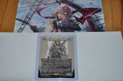 MTG magic FINAL FANTASY rare DION BAHAMUT'S DOMINANT borderless FIN #376 - Image 1