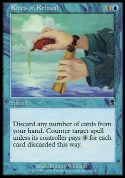 Magic the Gathering MTG Rites of Refusal (99) Odyssey LP - Image 1