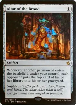 Magic | Khans of Tarkir | Altar of the Brood | 216 | LP - Image 1