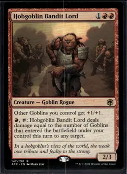 Hobgoblin Bandit Lord R Adventures in the Forgotten Realms 147 NM - Image 1