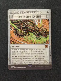 Contagion Engine Outlaws of Thunder Junction: Breaking News Regular (NM) - Image 1