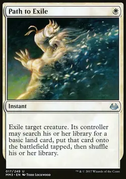 Magic the Gathering MTG Path to Exile (17) Modern Masters 2017 LP - Image 1
