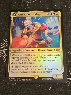 Kefka, Court Mage 0231, Final Fantasy, FIN MTG TCG - Image 1