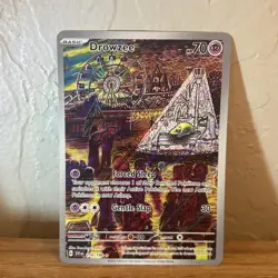 Drowzee 210/198 - Illustration Rare -Scarlet & Violet Base Set Holo Pokemon Card - Image 1