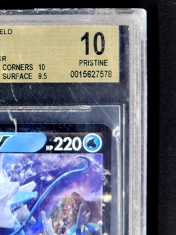 2021 Pokemon Japanese SWSH Blue Sky Stream #20 Gyarados V BGS 10 Pristine POP 1 - Image 4