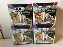 Lot of 4 - Pokemon Mystery Power Box Chase Pack Seeded 1:10 (5 Booster Packs) - Image 1