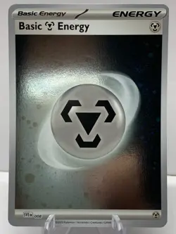 Pokemon Basic Metal Energy SVE008 Scarlet & Violet Cosmos Holo Swirl - Image 2