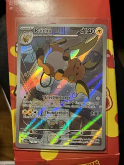 Pokemon TCG Raichu 211/193 IR Illustration Rare Paldea Evolved - Image 2